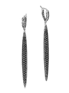 A Classic Chain drop earring with spinel from John Hardy.