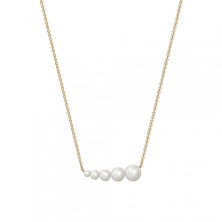 Birks 18K Yellow Gold Freshwater Pearl necklace