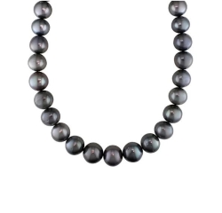 Birks Black Tahitian Pearl strand Birks Black Tahitian Pearl strand