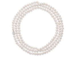 Birks 3 row Pearl Necklace Birks 3 row Pearl Necklace