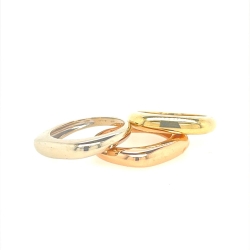 Estate Tri-colour Rings