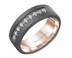 Bleu Royale Wedding Band