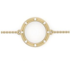 14 karat yellow gold Bracelet from the 'RAE' collection 14 karat yellow gold Bracelet from the 'RAE' collection