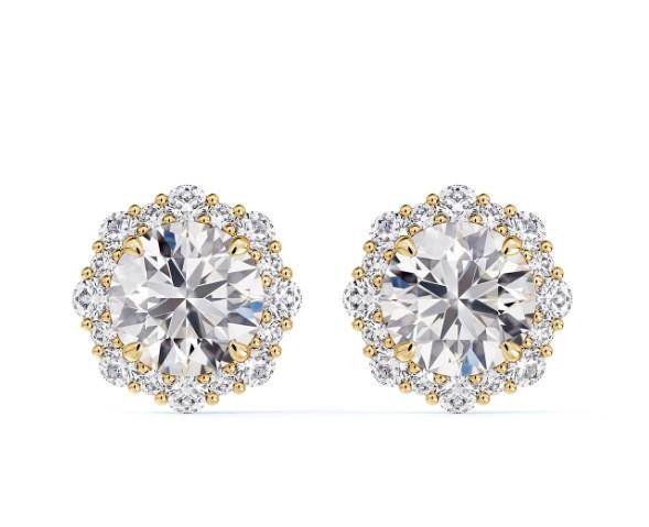 Forevermark diamond stud best sale earrings