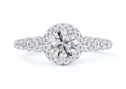 DeBeers Forevermark Diamond Halo Ring DeBeers Forevermark Diamond Halo Ring