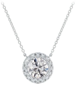 DeBeers Forevermark Center of My Universe Halo Pendant