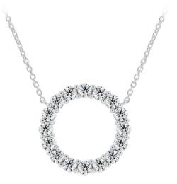DeBeers Forevermark Diamond Circle Pendant