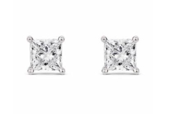 Lightbox Princess cut Studs