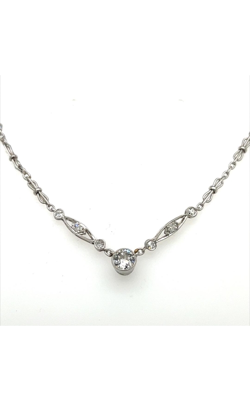 Estate Platinum & Diamond Necklace