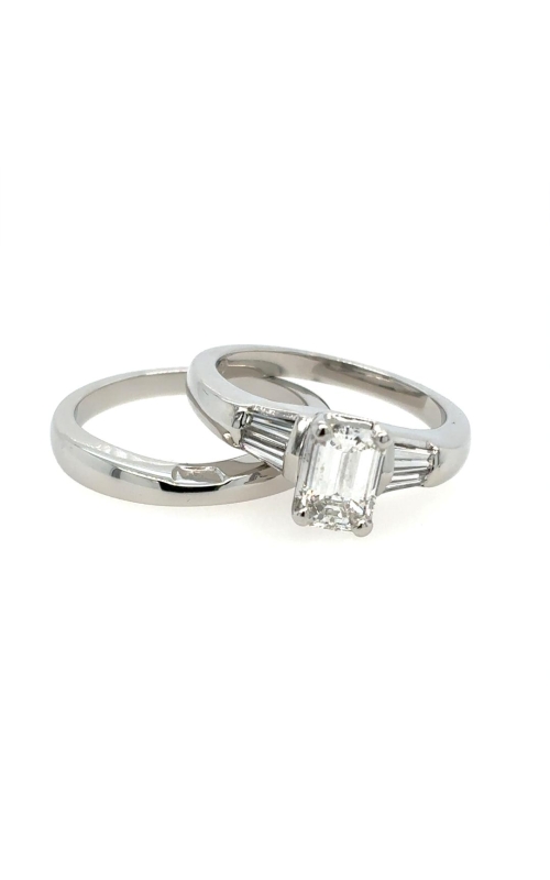 Previously Owned Platinum Diamond ring set