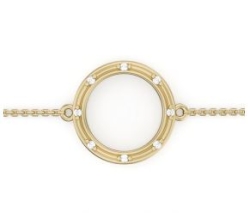 14 karat yellow gold Bracelet from the 'RAE' collection