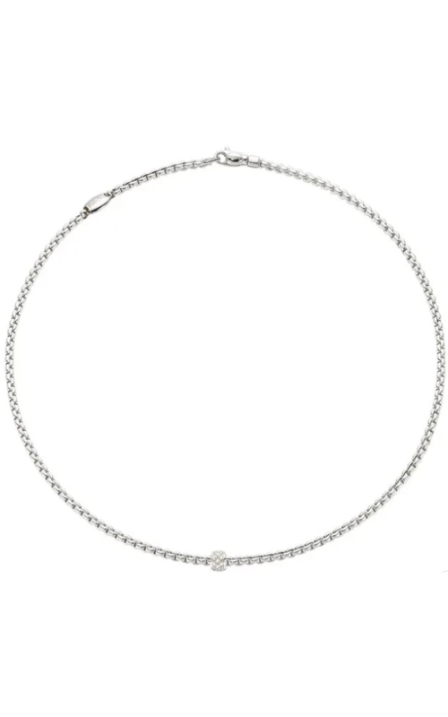 Fope Eka Necklace with Diamond Rondel