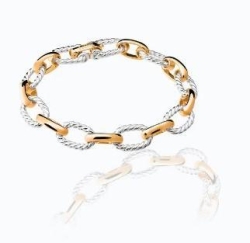Sterling and Vermeil Gold Bracelet by TANE