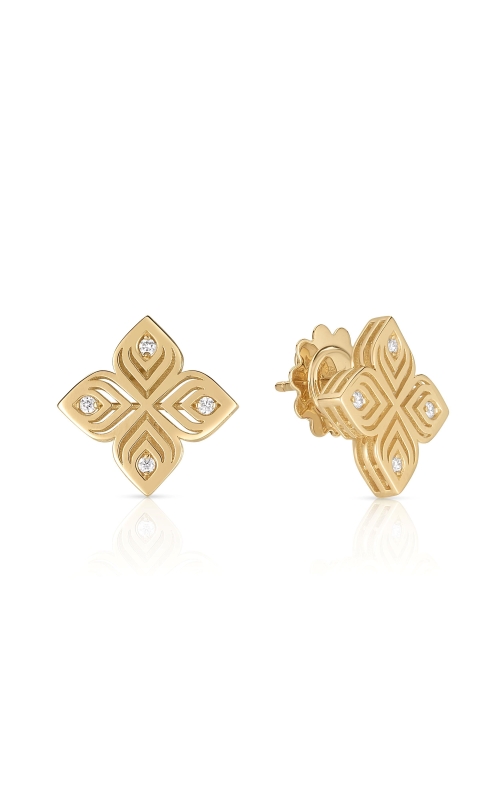 Roberto Coin Shiny Arabesque Earrings