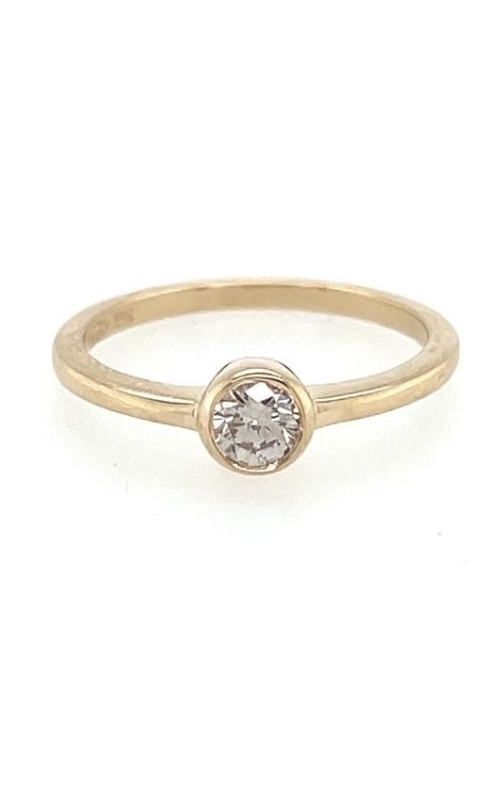 Previously Own Light Brown Natural Diamond Ring