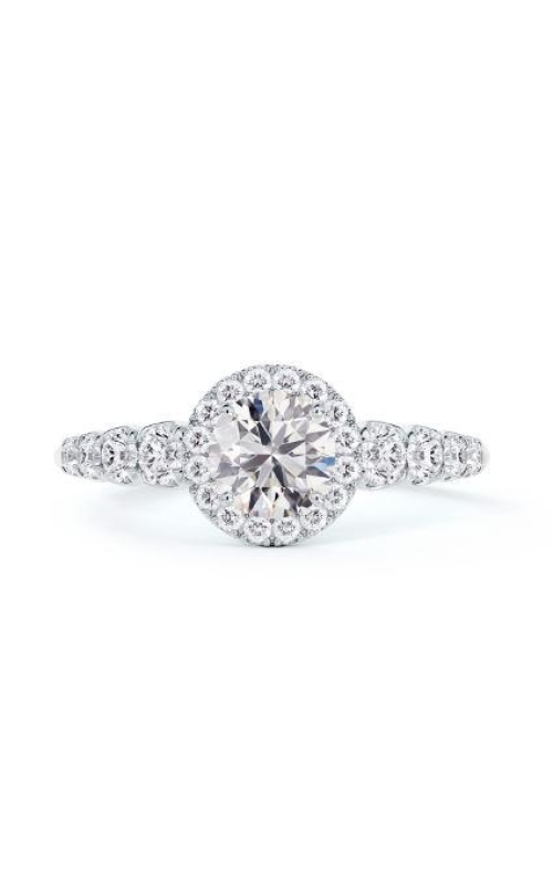 1.00ct DeBeers Forevermark Natural Diamond in Platinum Ring