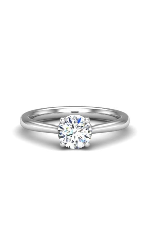 0.38ct Natural Canadian Polar Bear Diamond Ring