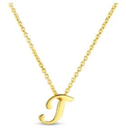 Roberto Coin Initial 'T' Necklace