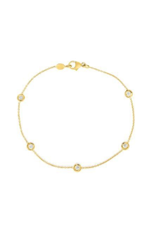 Roberto Coin Stationed Diamond Bracelet