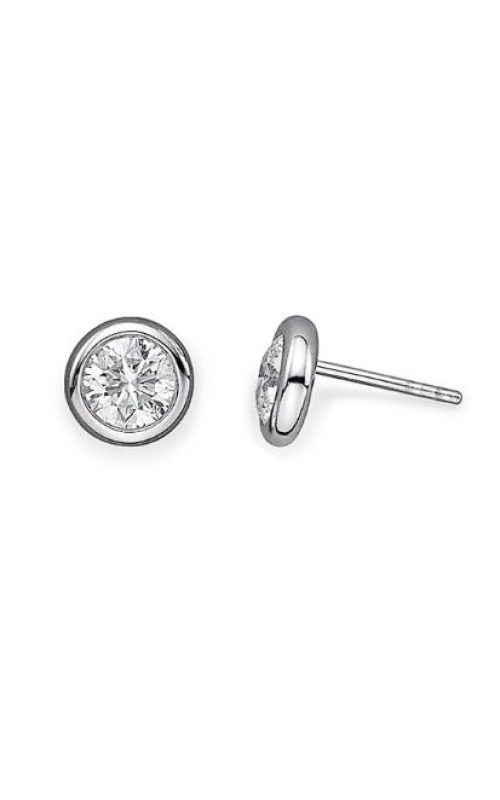 Roberto Coin Bezel Set Diamond Earrings