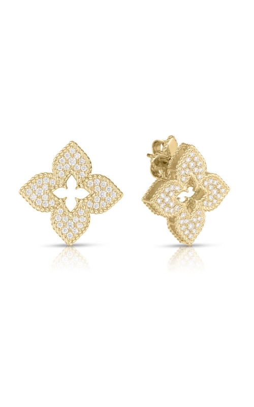 Roberto Coin Venetian Princess Pave Earrings