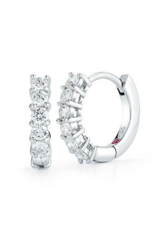 Roberto Coin Diamond Hoops