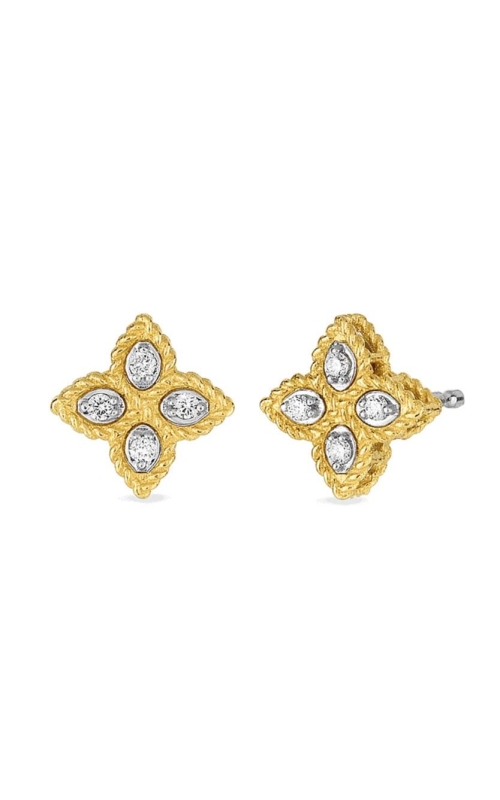 Roberto Coin Princess Flower Stud Earrings