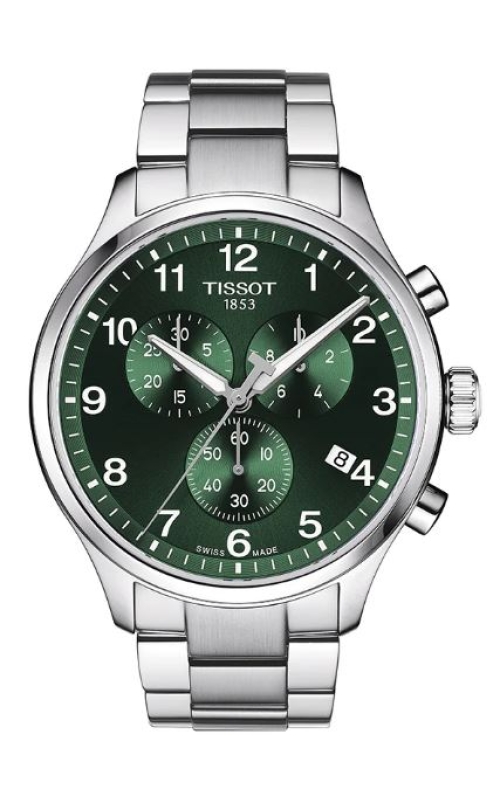 Tissot green watch top