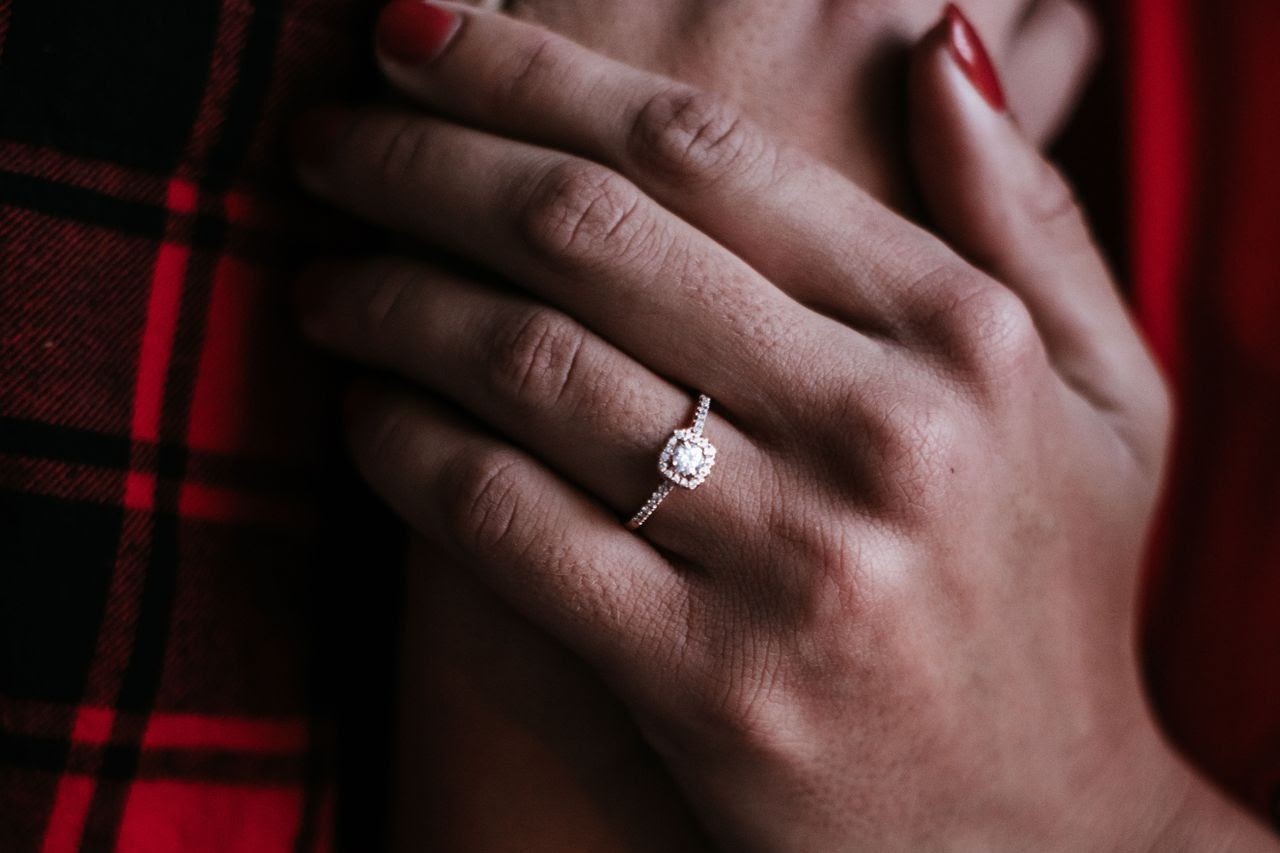 Side Stone Rings Side Stone Rings