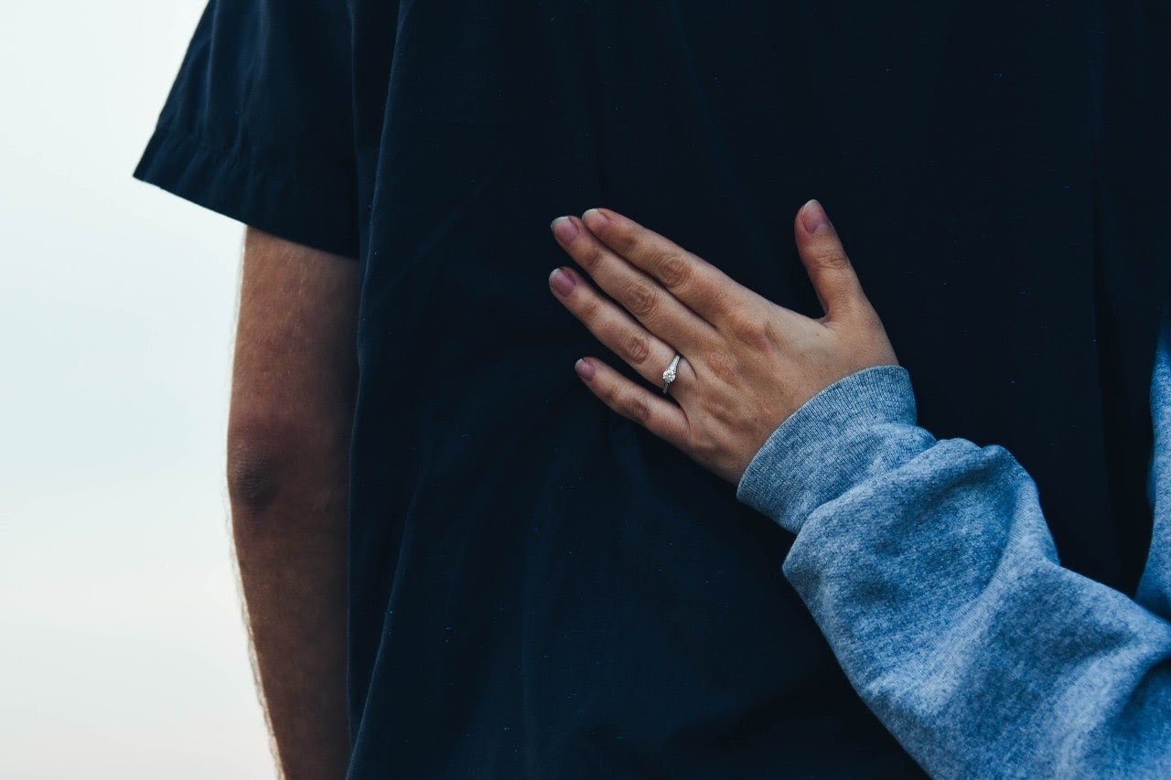 Side Stone Rings Side Stone Rings