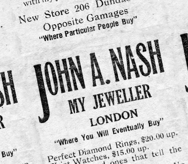 Our History at Nash Jewellers in Ontario Our History at Nash Jewellers in Ontario